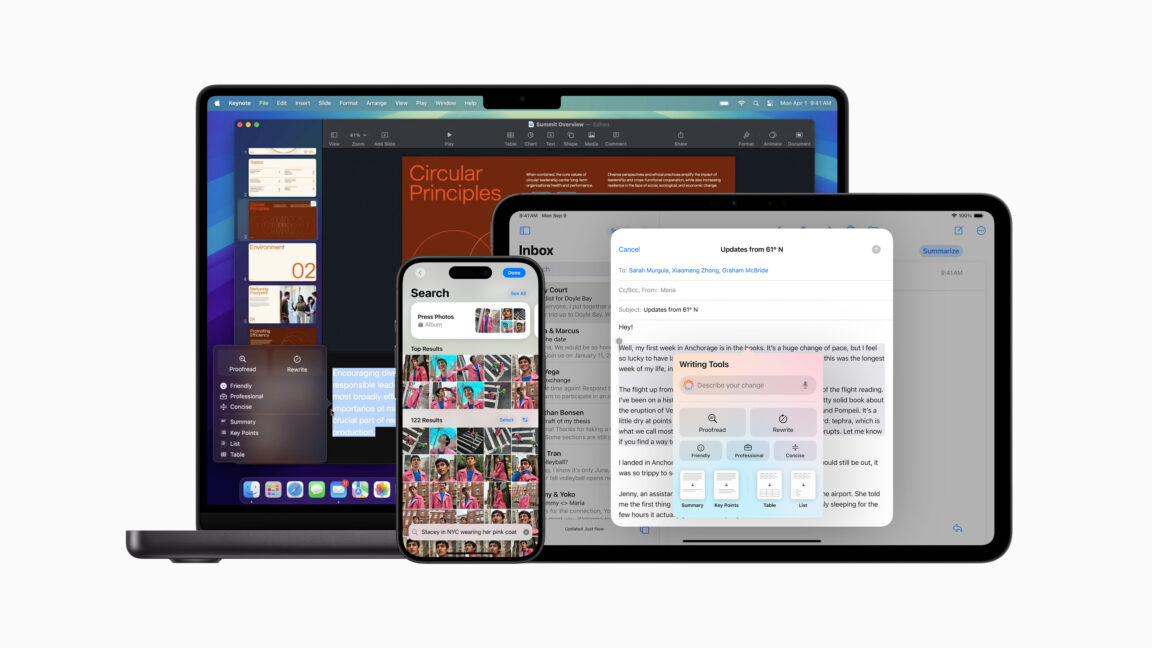 Apple releases iOS 18.1, macOS 15.1 with Apple Intelligence