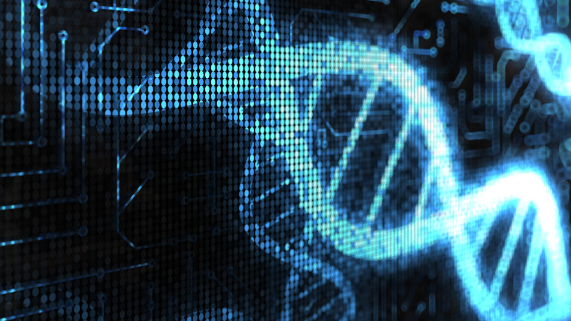 How can you write data to DNA without changing the base sequence?