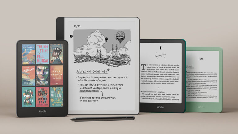 Amazon refreshes its monochrome Kindle lineup, including a bigger Paperwhite