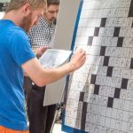 Why solving crosswords is like a phase transition